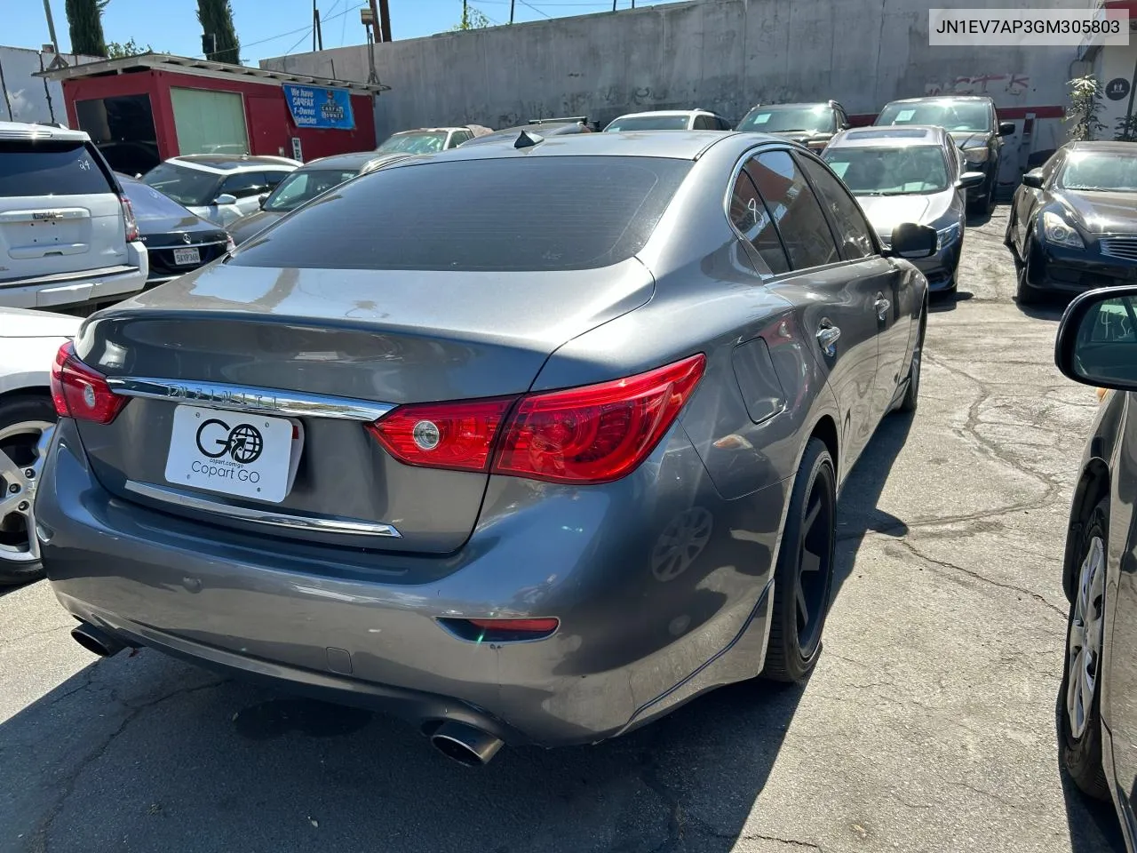 JN1EV7AP3GM305803 2016 Infiniti Q50 Premium