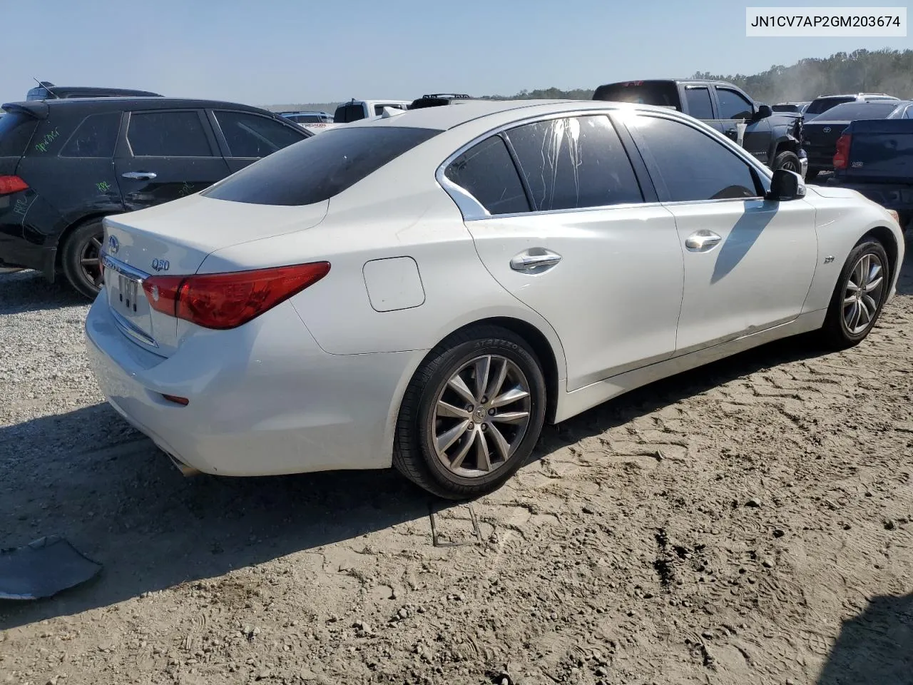 JN1CV7AP2GM203674 2016 Infiniti Q50 Base