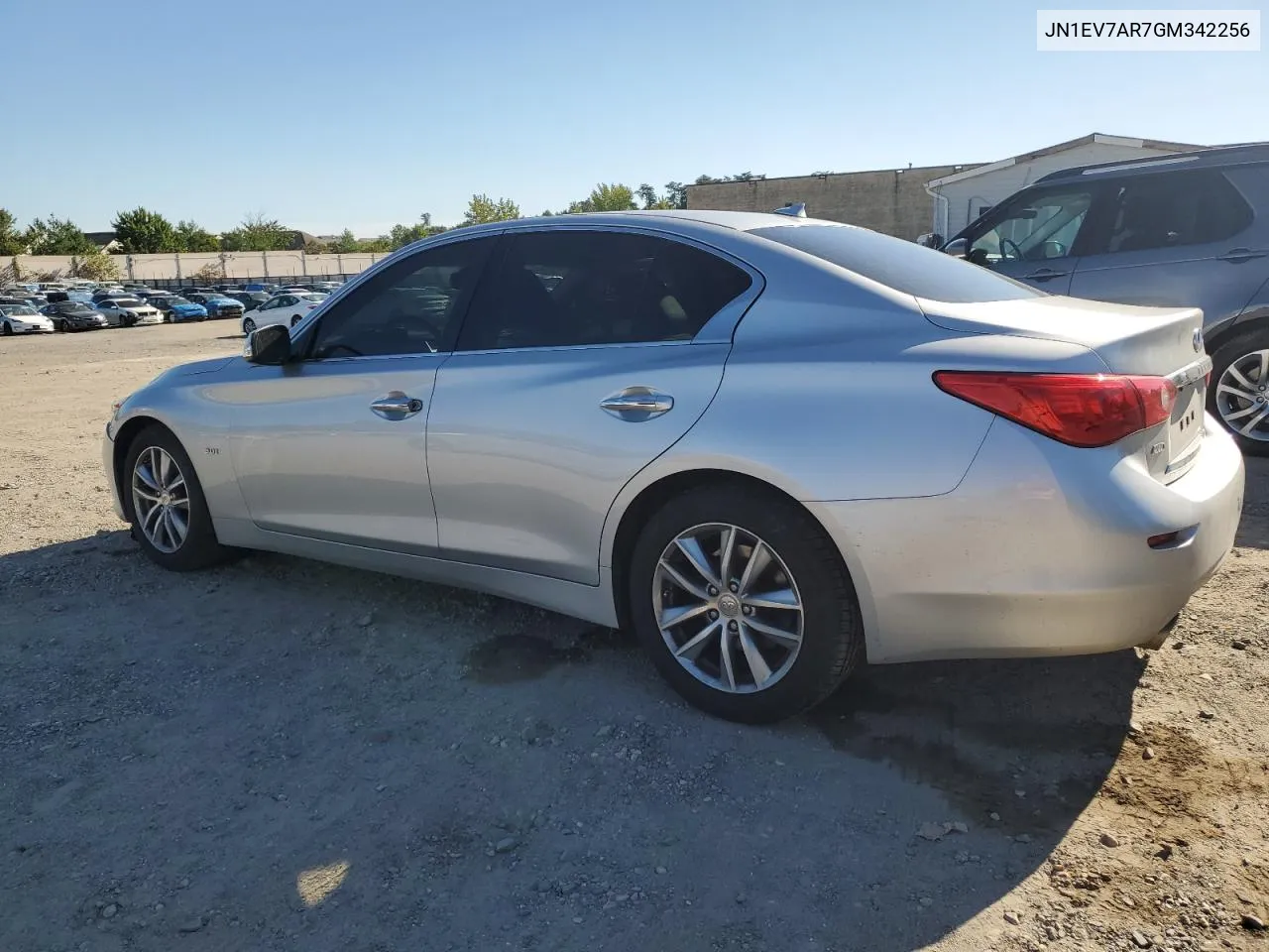 2016 Infiniti Q50 Premium VIN: JN1EV7AR7GM342256 Lot: 75457824