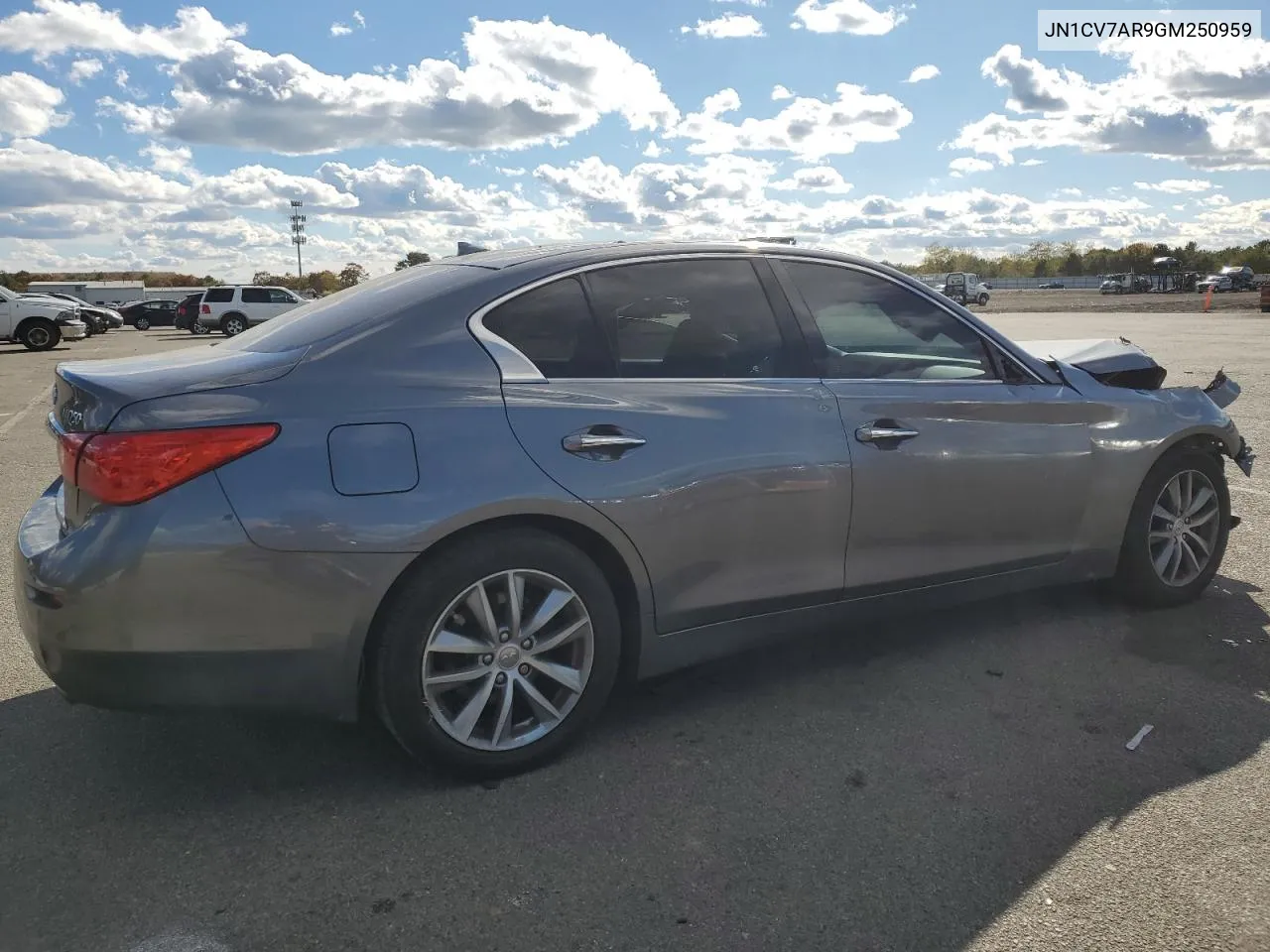 JN1CV7AR9GM250959 2016 Infiniti Q50 Base