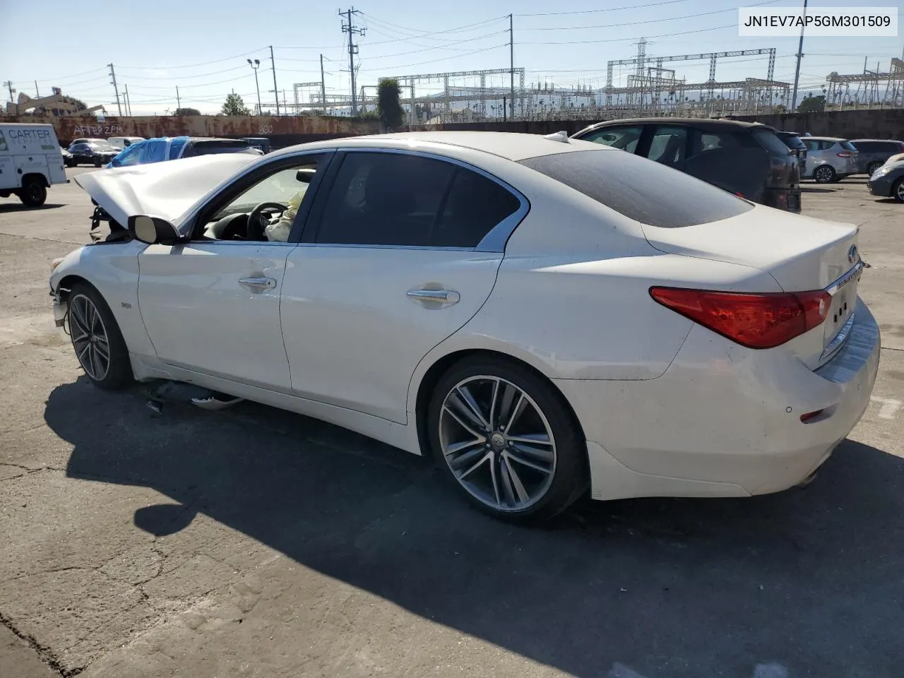 2016 Infiniti Q50 Premium VIN: JN1EV7AP5GM301509 Lot: 75741914