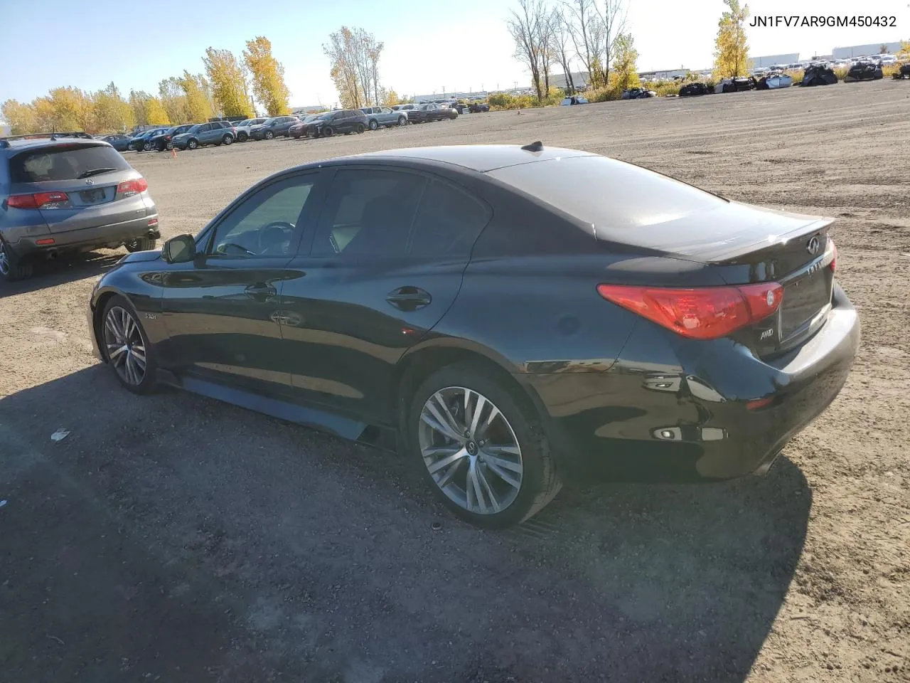 JN1FV7AR9GM450432 2016 Infiniti Q50 Red Sport 400