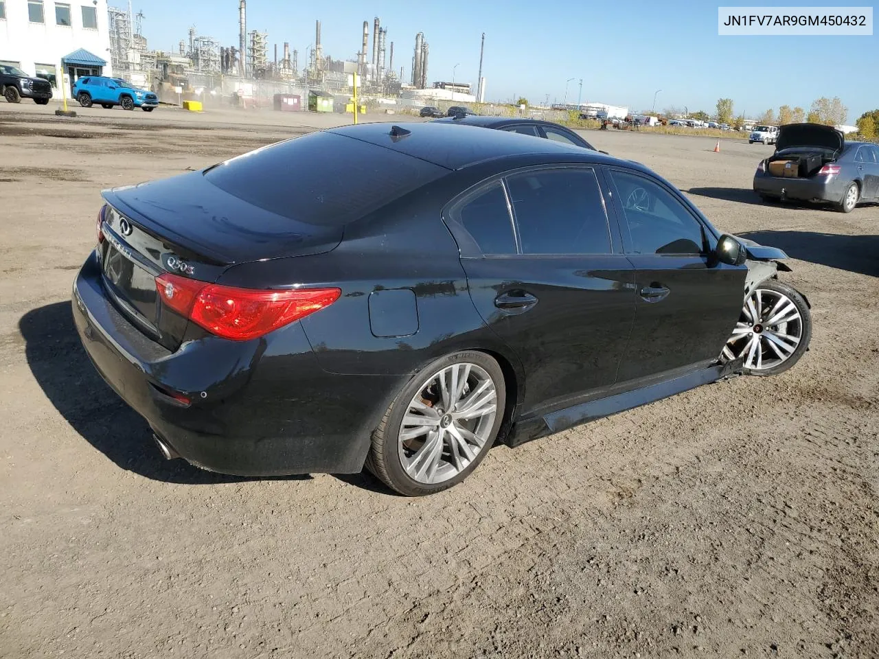 JN1FV7AR9GM450432 2016 Infiniti Q50 Red Sport 400