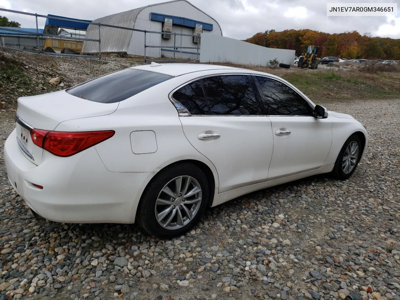 2016 Infiniti Q50 Premium VIN: JN1EV7AR0GM346651 Lot: 76044484