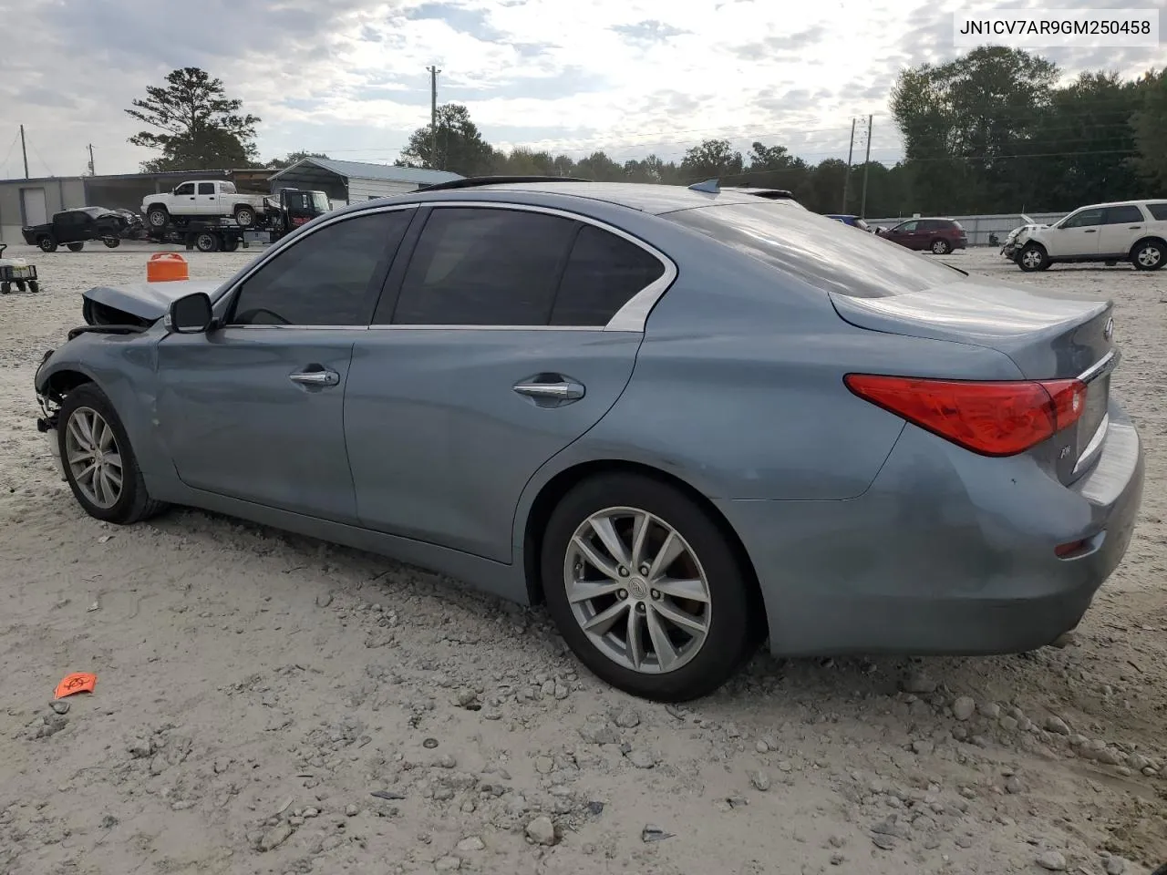 2016 Infiniti Q50 Base VIN: JN1CV7AR9GM250458 Lot: 76112834