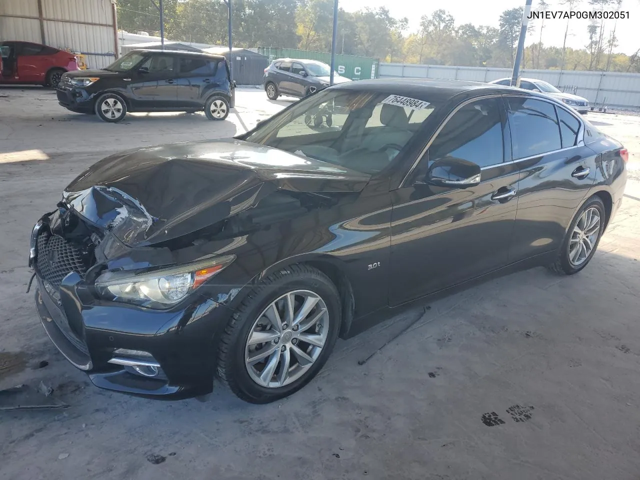 JN1EV7AP0GM302051 2016 Infiniti Q50 Premium