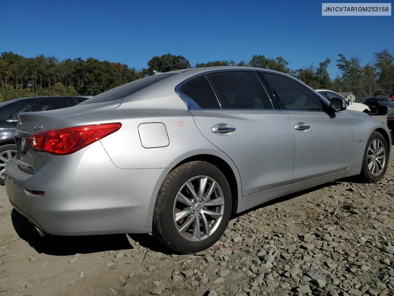 2016 Infiniti Q50 Base VIN: JN1CV7AR1GM253158 Lot: 76616124