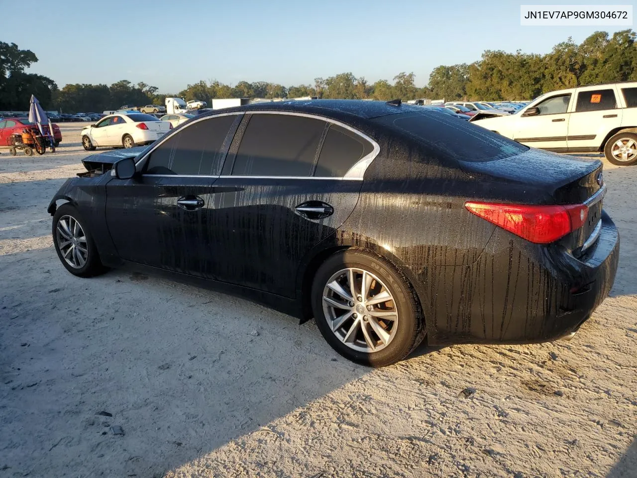 2016 Infiniti Q50 Premium VIN: JN1EV7AP9GM304672 Lot: 76637384