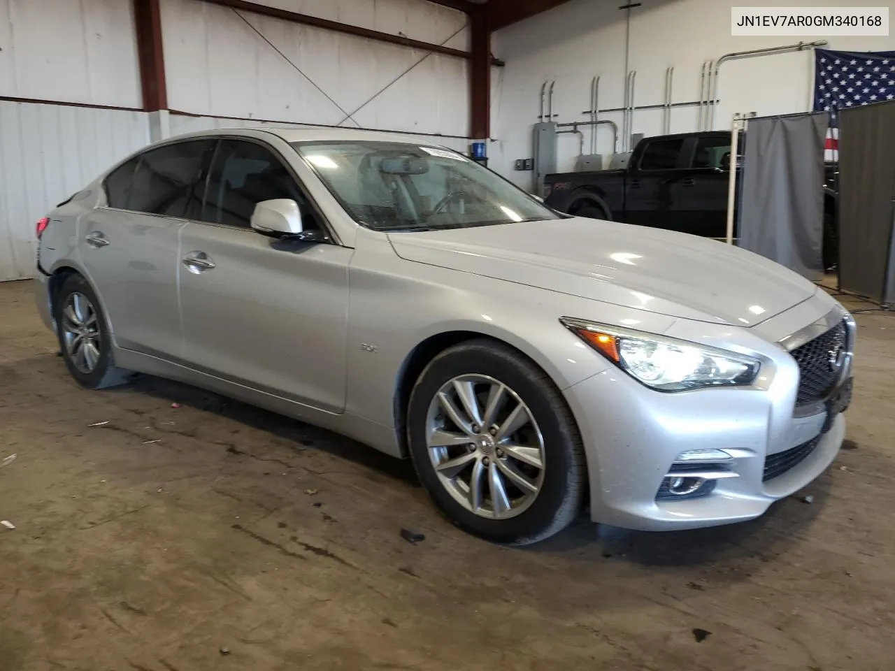 2016 Infiniti Q50 Premium VIN: JN1EV7AR0GM340168 Lot: 76950064