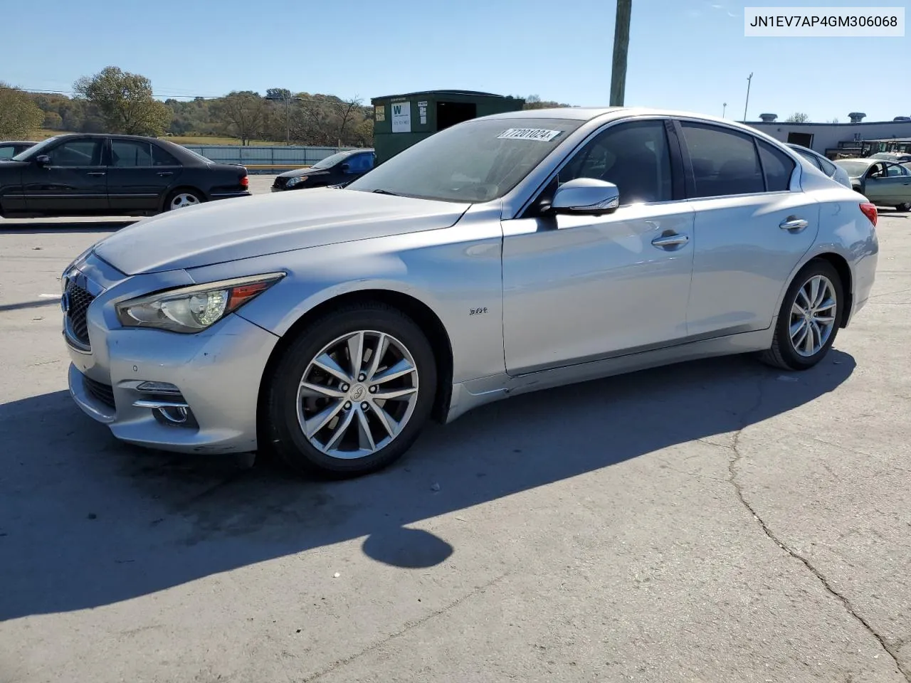 2016 Infiniti Q50 Premium VIN: JN1EV7AP4GM306068 Lot: 77201024