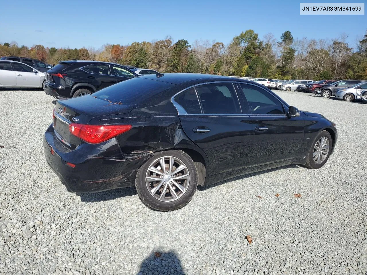 2016 Infiniti Q50 Premium VIN: JN1EV7AR3GM341699 Lot: 79444994