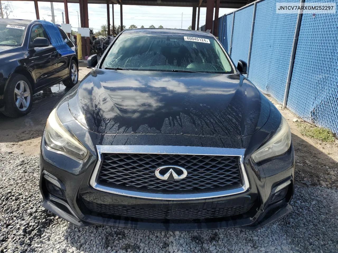 2016 Infiniti Q50 Base VIN: JN1CV7ARXGM252297 Lot: 80045124