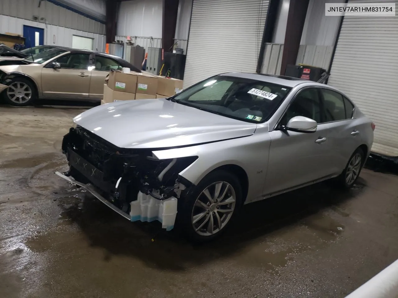 JN1EV7AR1HM831754 2017 Infiniti Q50 Premium