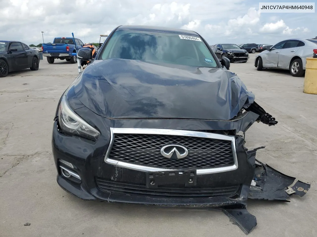 2017 Infiniti Q50 Base VIN: JN1CV7AP4HM640948 Lot: 51890464