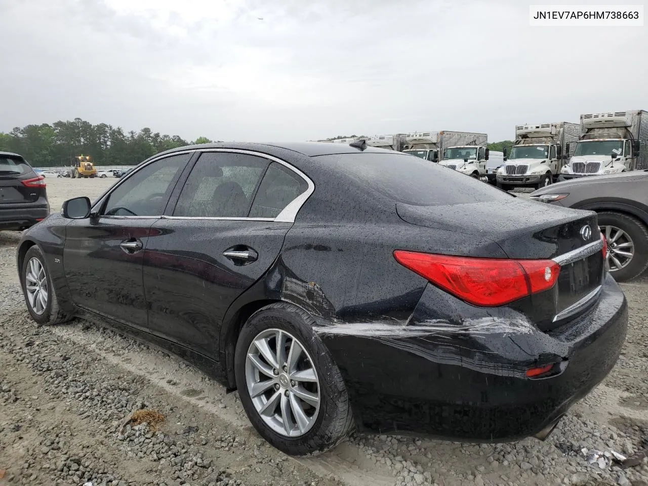 2017 Infiniti Q50 Premium VIN: JN1EV7AP6HM738663 Lot: 52555424