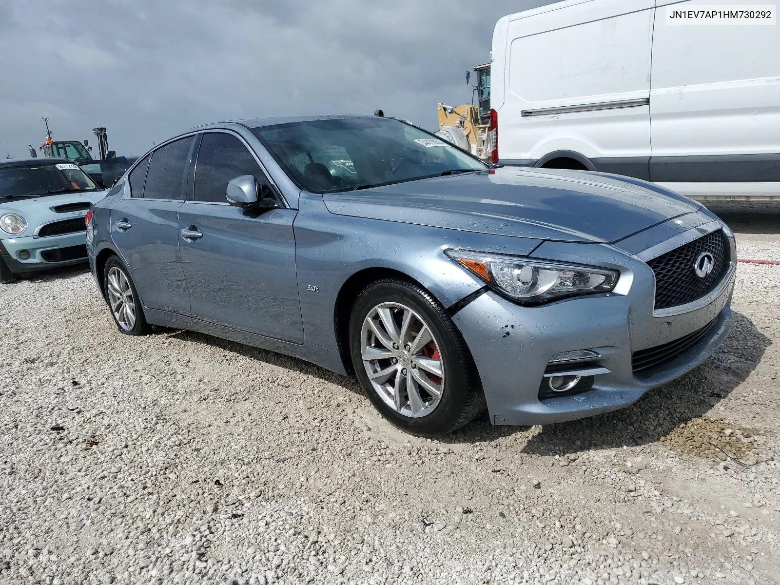 2017 Infiniti Q50 Premium VIN: JN1EV7AP1HM730292 Lot: 54422034