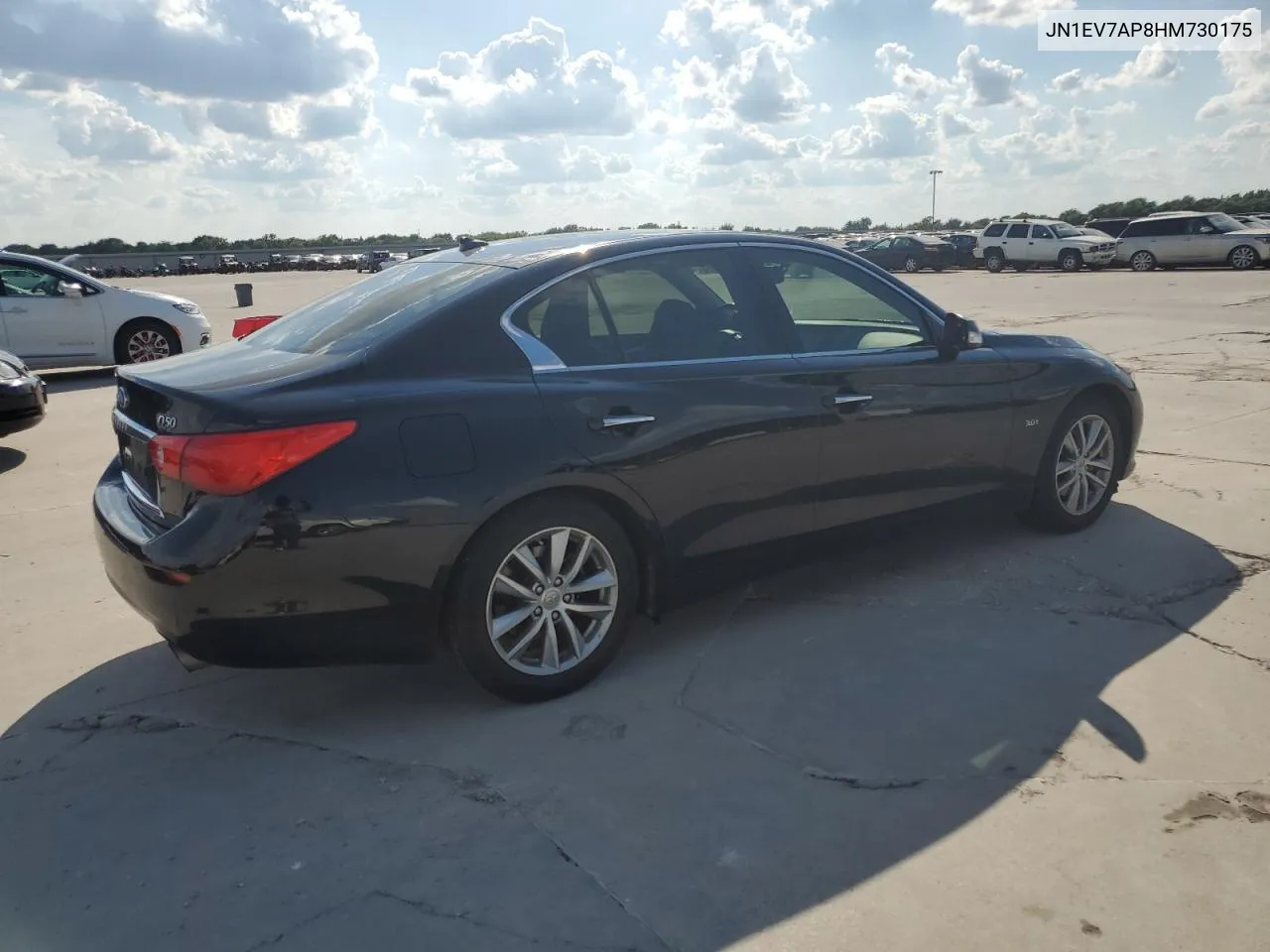 2017 Infiniti Q50 Premium VIN: JN1EV7AP8HM730175 Lot: 58578034