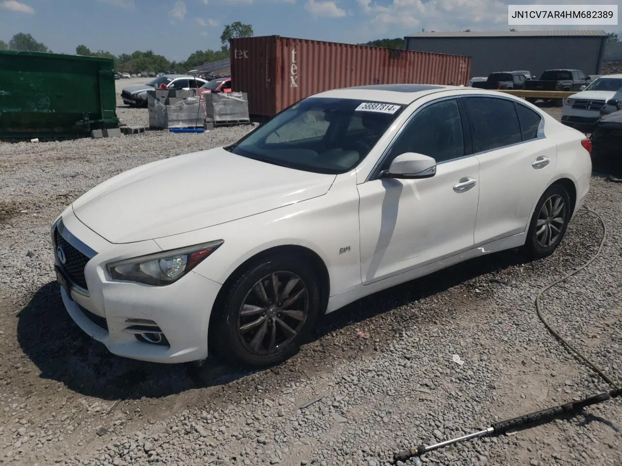 JN1CV7AR4HM682389 2017 Infiniti Q50 Base