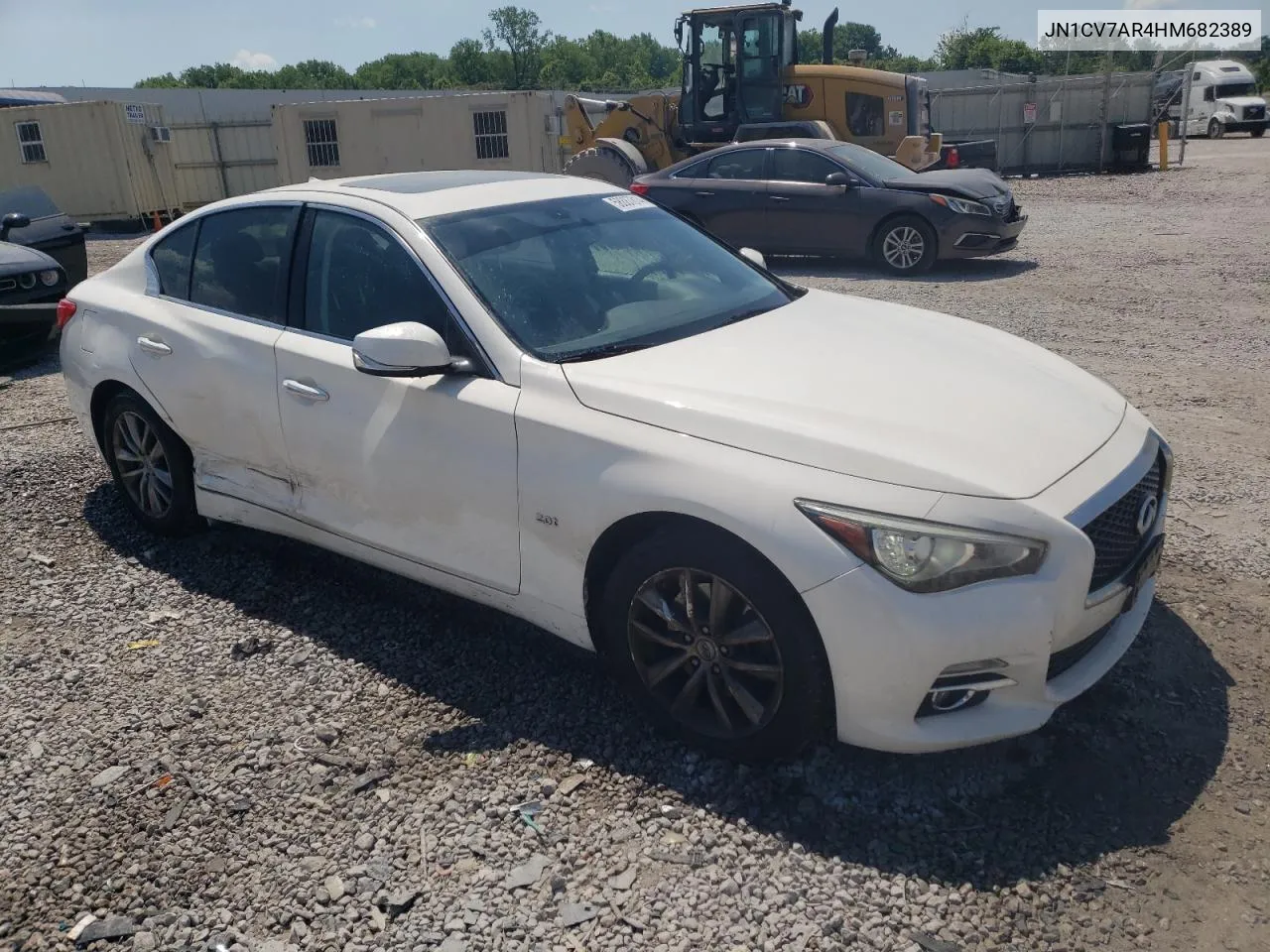 2017 Infiniti Q50 Base VIN: JN1CV7AR4HM682389 Lot: 58887814