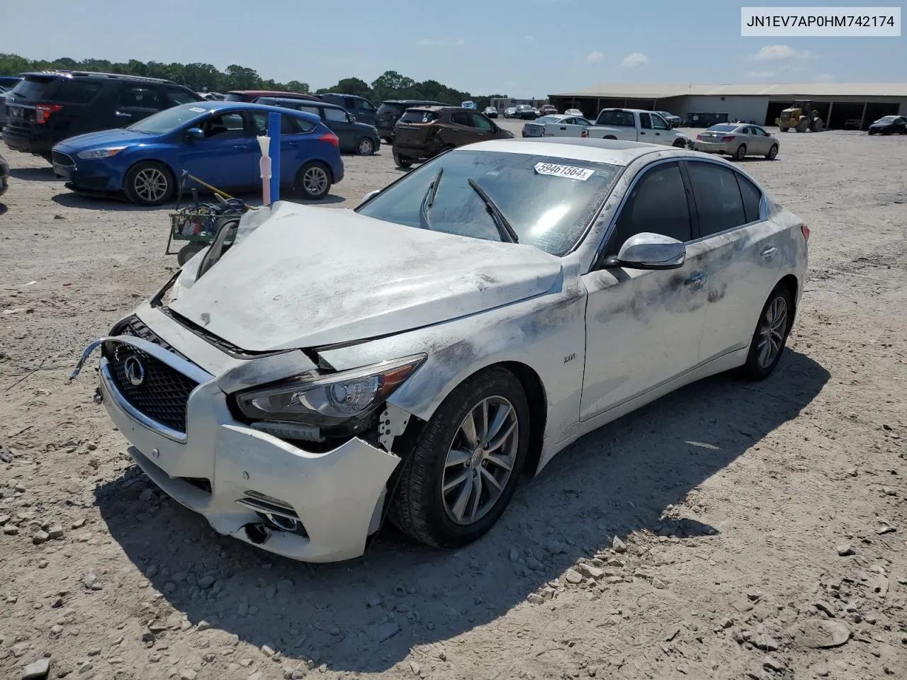 JN1EV7AP0HM742174 2017 Infiniti Q50 Premium