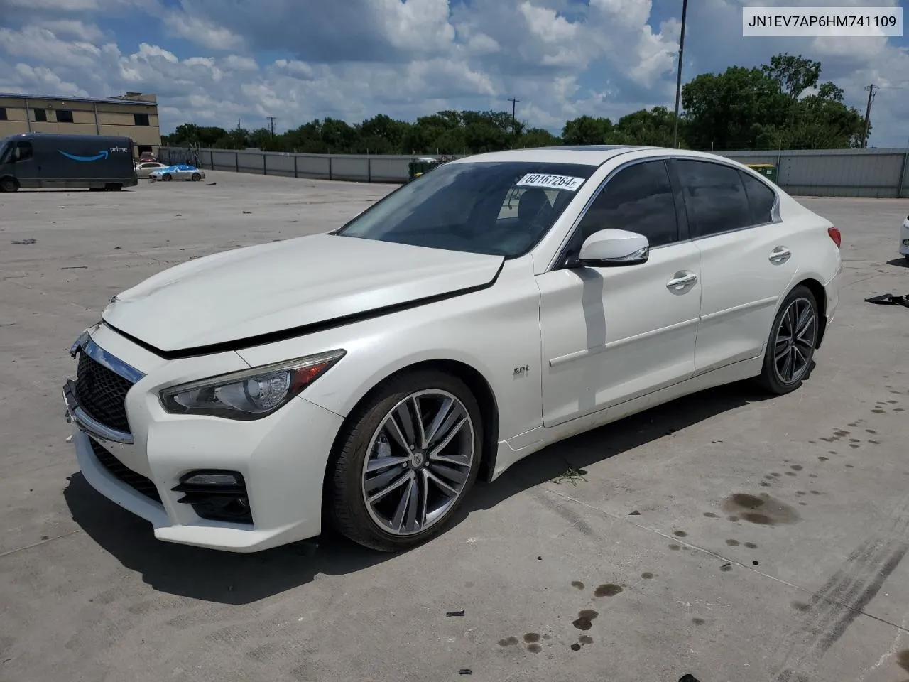 2017 Infiniti Q50 Premium VIN: JN1EV7AP6HM741109 Lot: 60167264