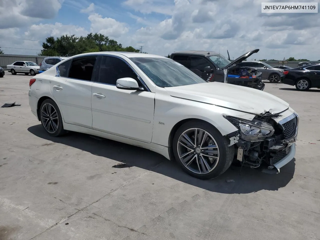 2017 Infiniti Q50 Premium VIN: JN1EV7AP6HM741109 Lot: 60167264