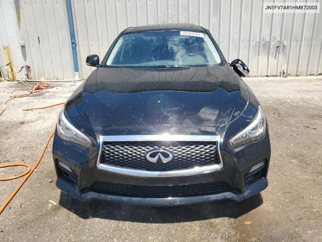 JN1FV7AR1HM872003 2017 Infiniti Q50 Red Sport 400