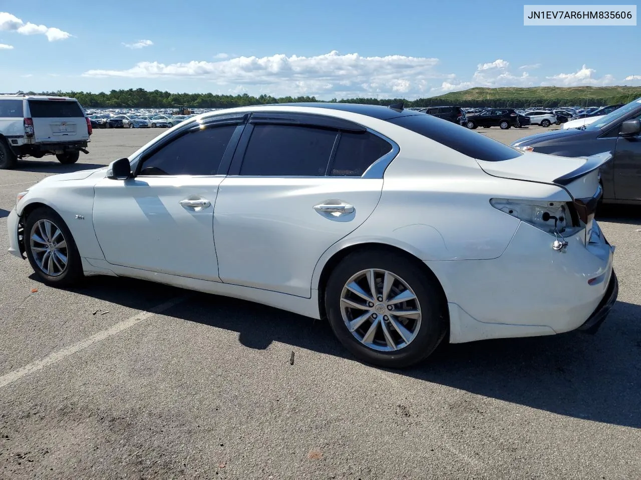 2017 Infiniti Q50 Premium VIN: JN1EV7AR6HM835606 Lot: 60976094