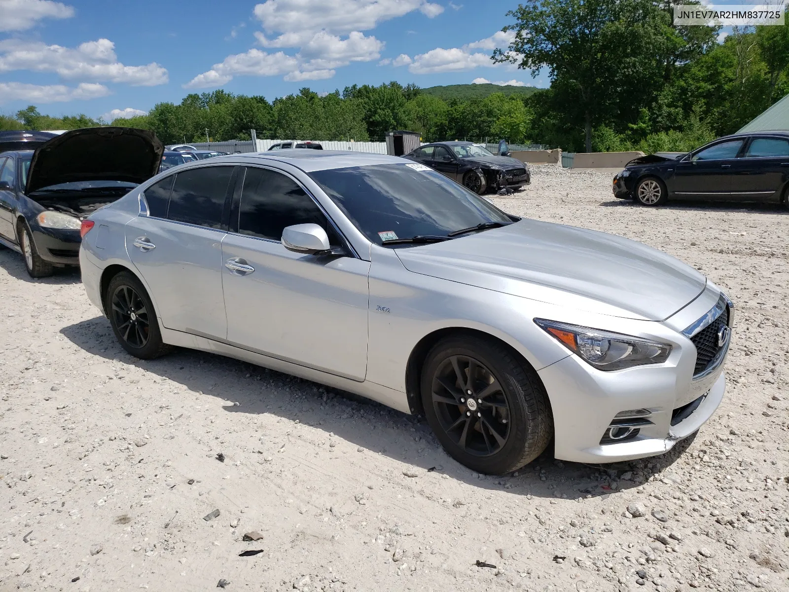 2017 Infiniti Q50 Premium VIN: JN1EV7AR2HM837725 Lot: 61404754