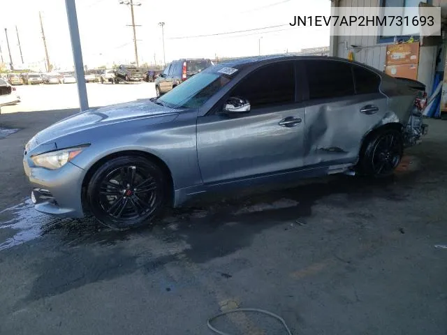 JN1EV7AP2HM731693 2017 Infiniti Q50 Premium