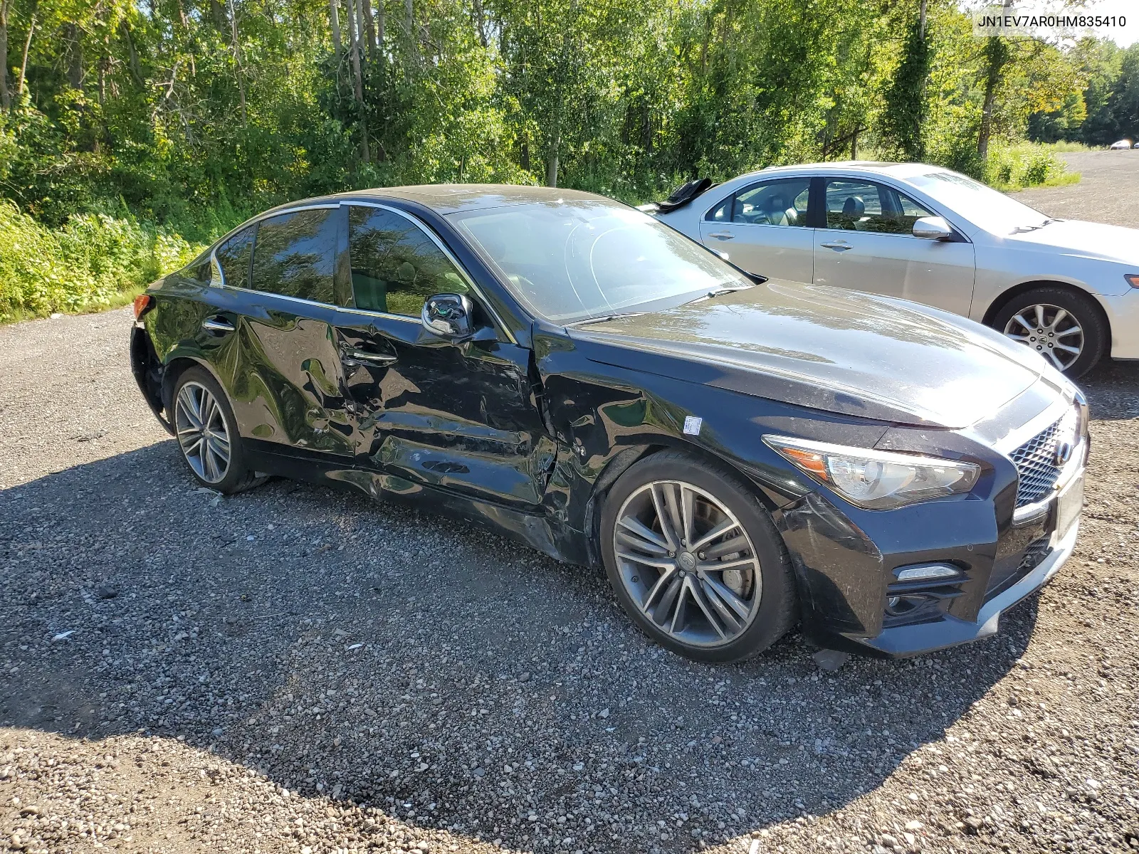 2017 Infiniti Q50 Premium VIN: JN1EV7AR0HM835410 Lot: 62261614