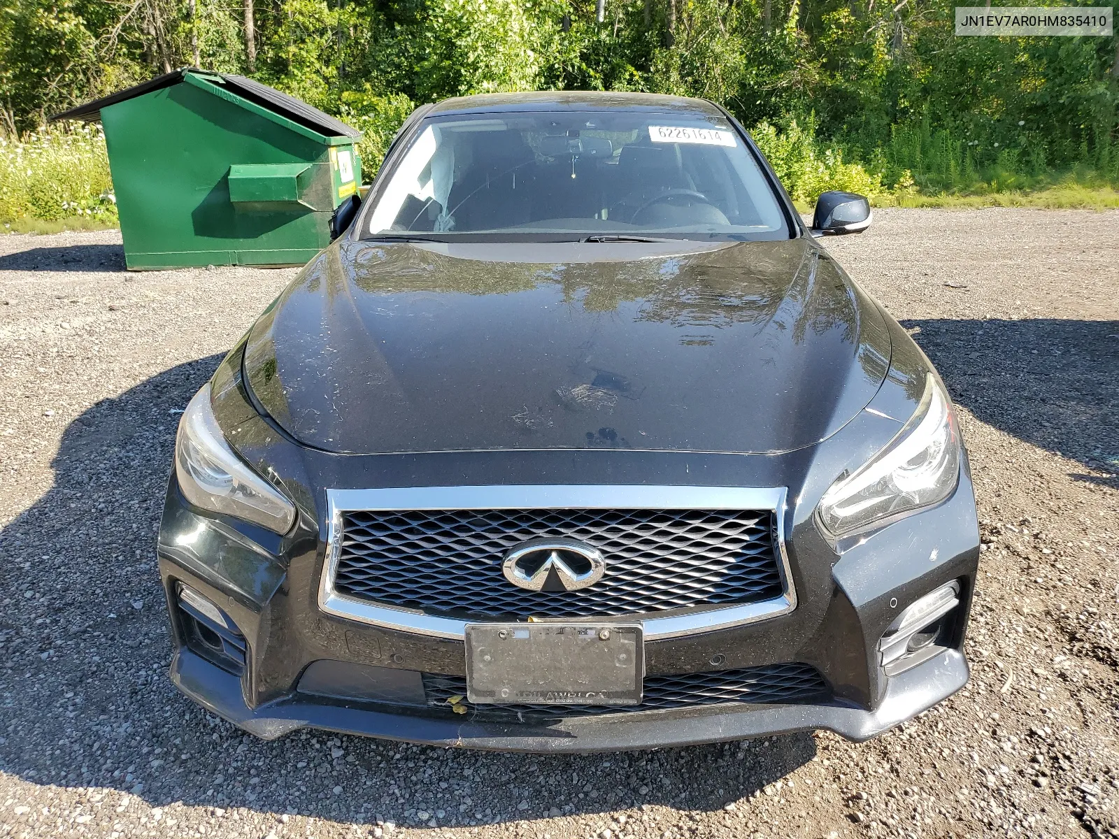 2017 Infiniti Q50 Premium VIN: JN1EV7AR0HM835410 Lot: 62261614