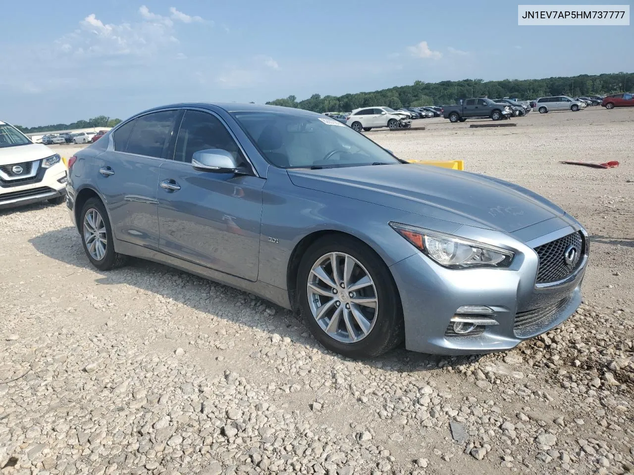 2017 Infiniti Q50 Premium VIN: JN1EV7AP5HM737777 Lot: 62657684