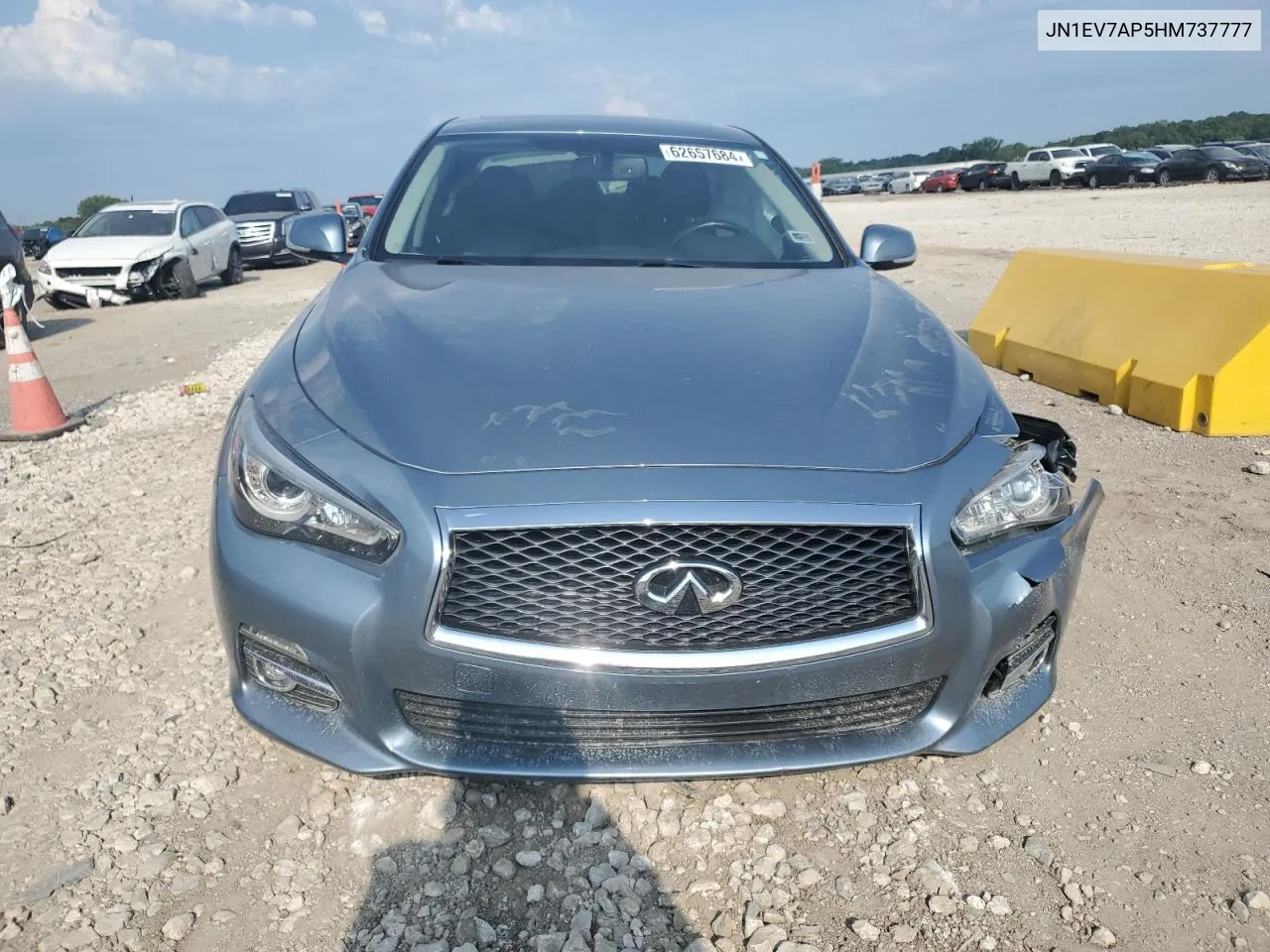 2017 Infiniti Q50 Premium VIN: JN1EV7AP5HM737777 Lot: 62657684