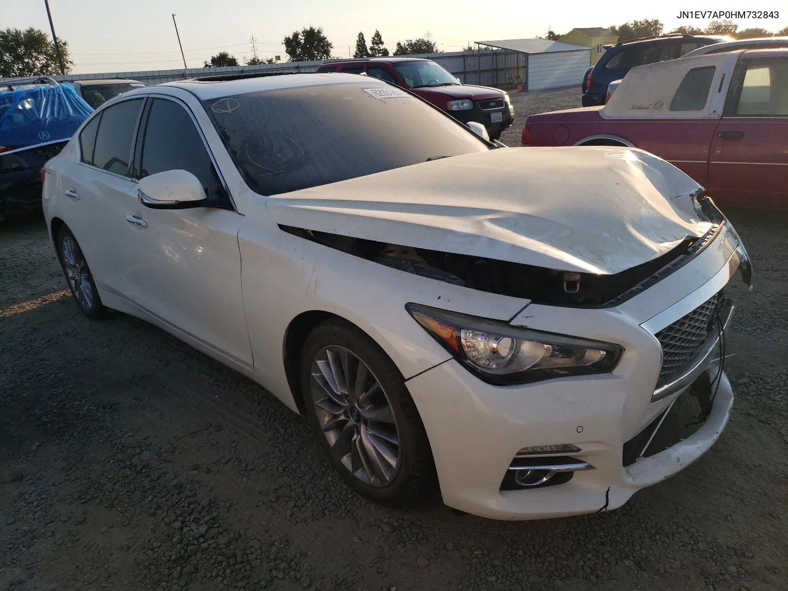 2017 Infiniti Q50 Premium VIN: JN1EV7AP0HM732843 Lot: 62931654