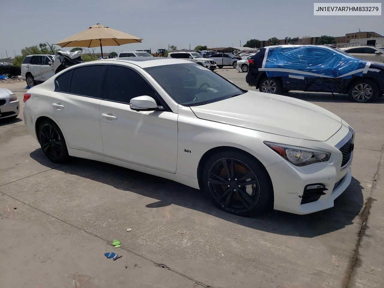 JN1EV7AR7HM833279 2017 Infiniti Q50 Premium