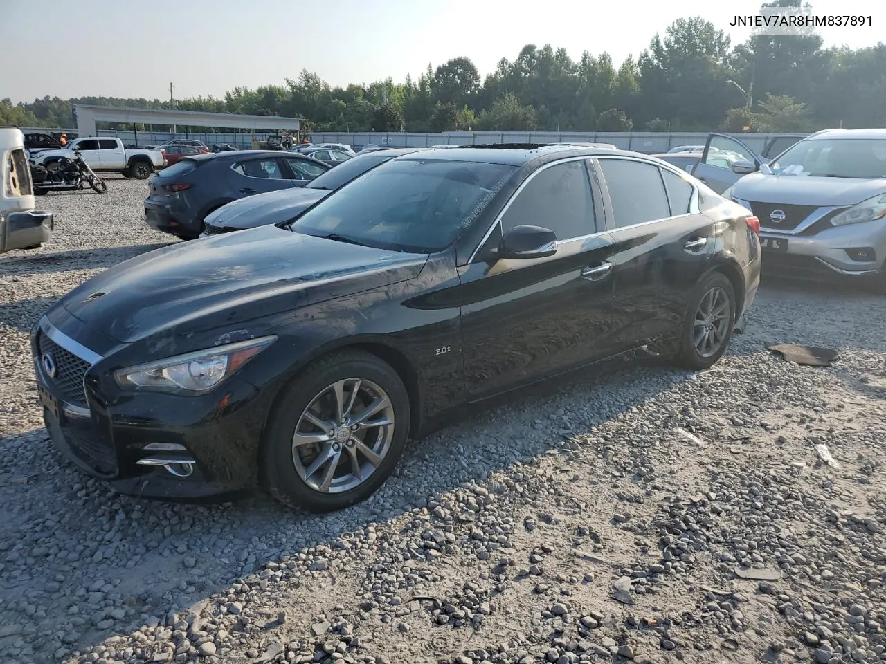 2017 Infiniti Q50 Premium VIN: JN1EV7AR8HM837891 Lot: 65392944