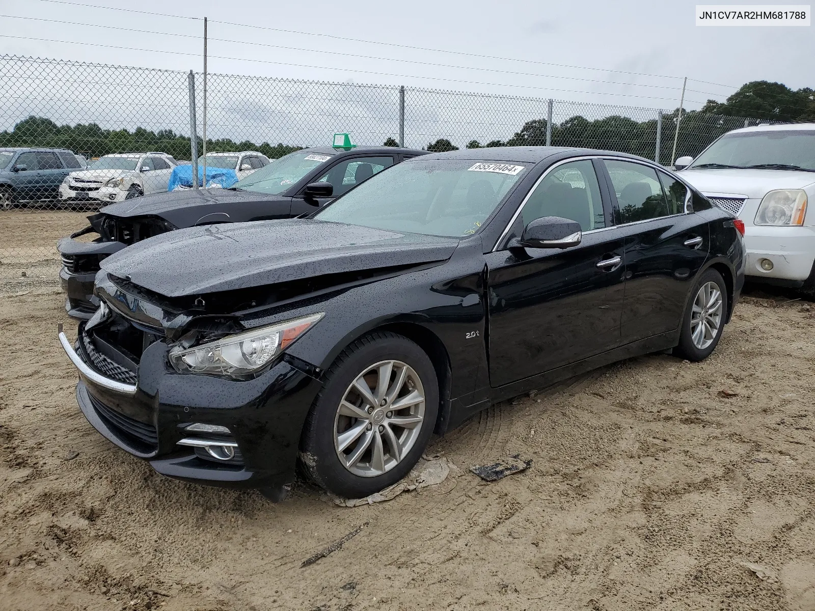 2017 Infiniti Q50 Base VIN: JN1CV7AR2HM681788 Lot: 65570464