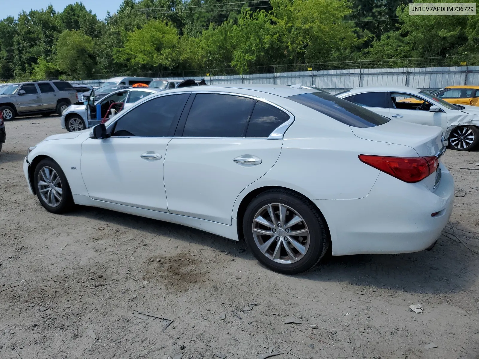 2017 Infiniti Q50 Premium VIN: JN1EV7AP0HM736729 Lot: 65800814