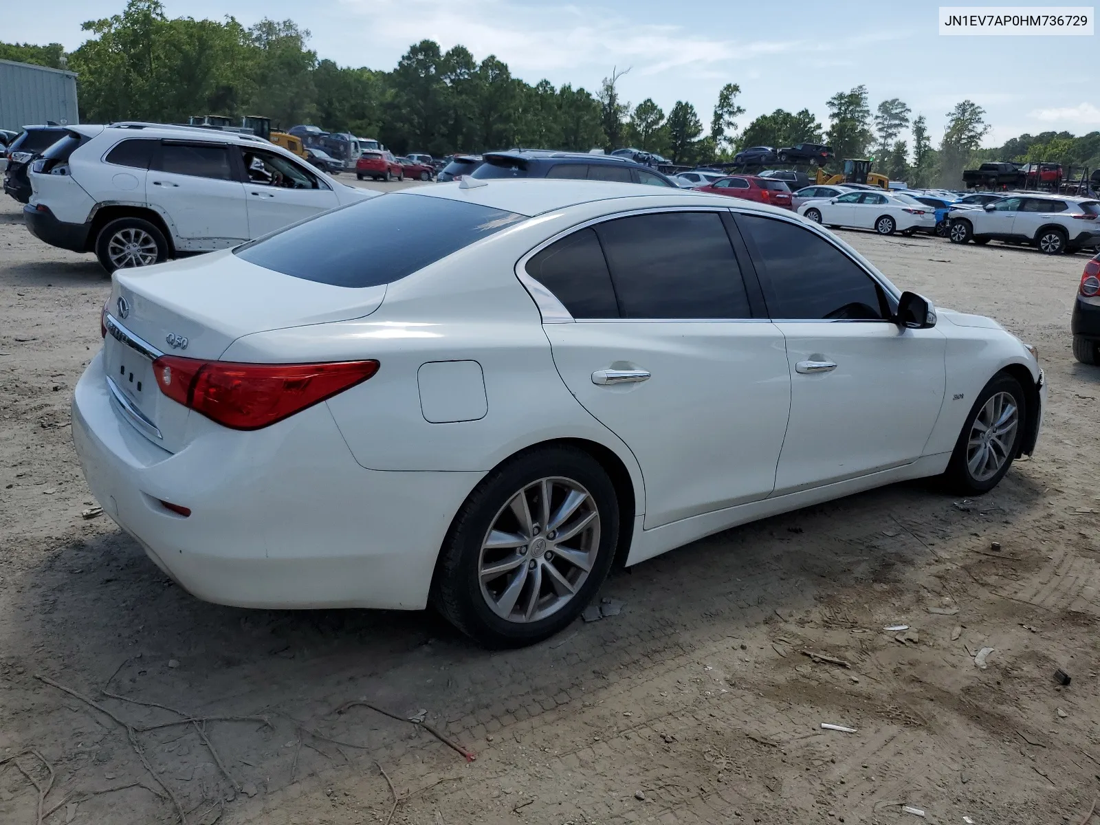 JN1EV7AP0HM736729 2017 Infiniti Q50 Premium