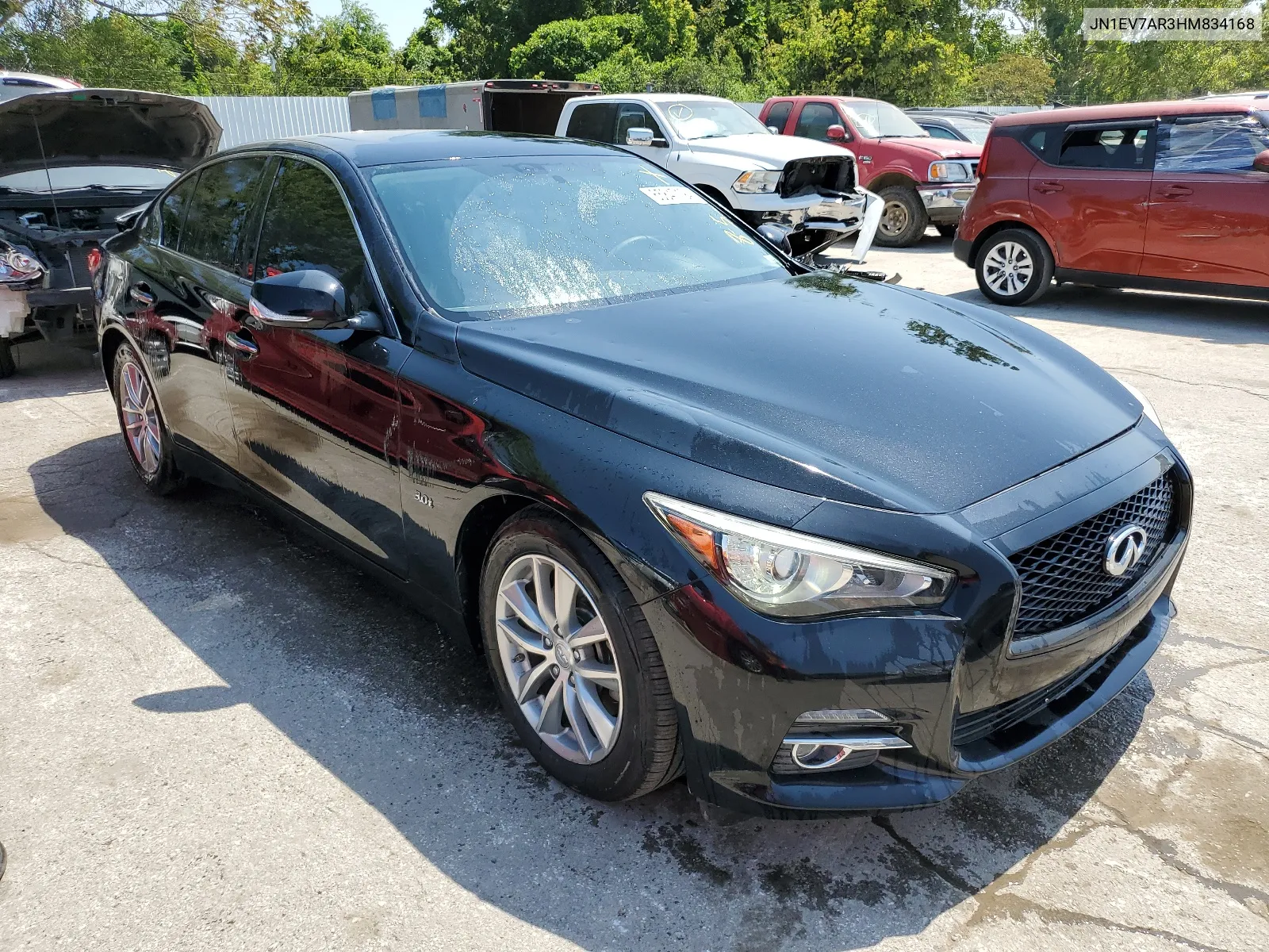 2017 Infiniti Q50 Premium VIN: JN1EV7AR3HM834168 Lot: 65847194