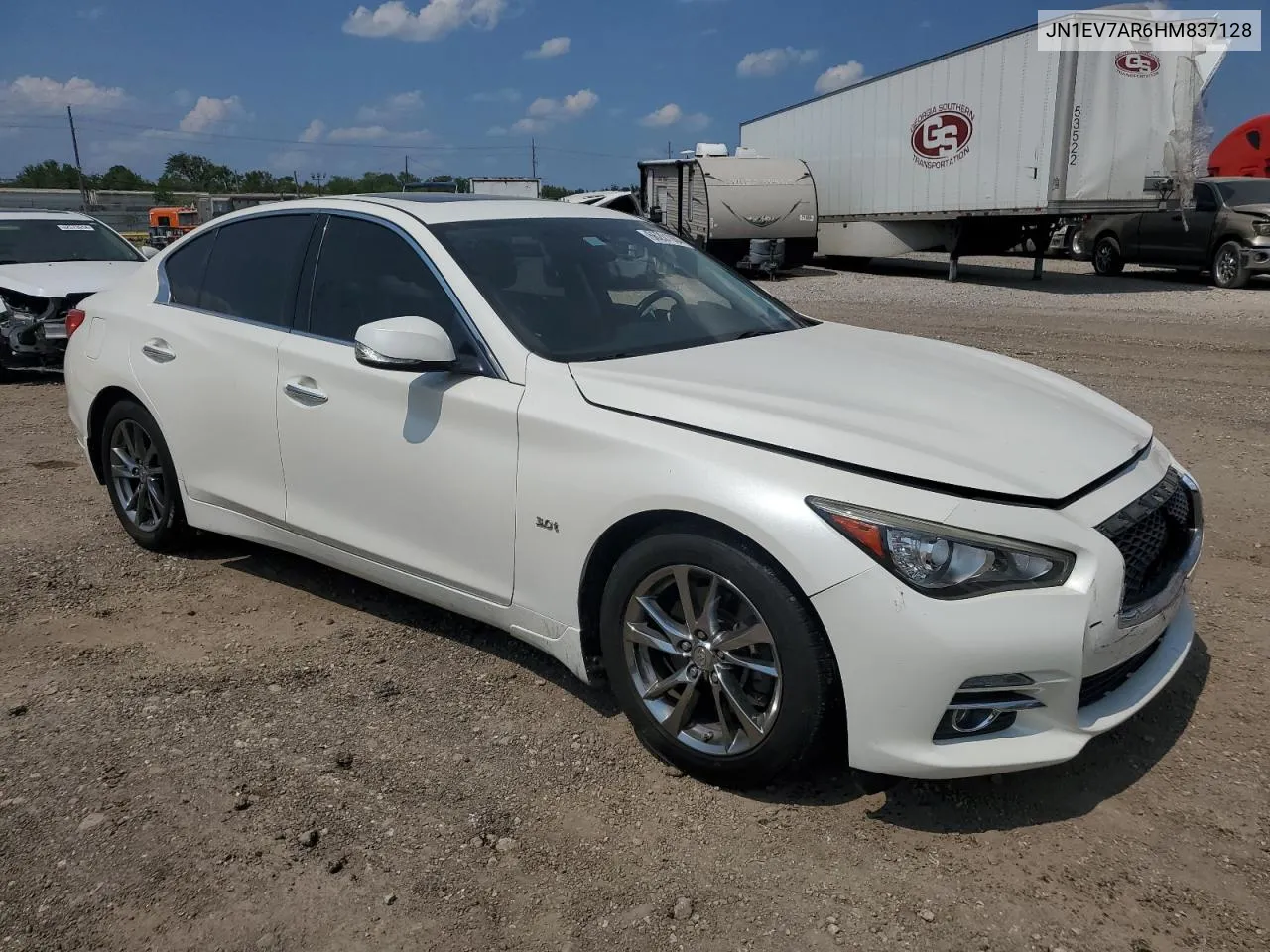 JN1EV7AR6HM837128 2017 Infiniti Q50 Premium