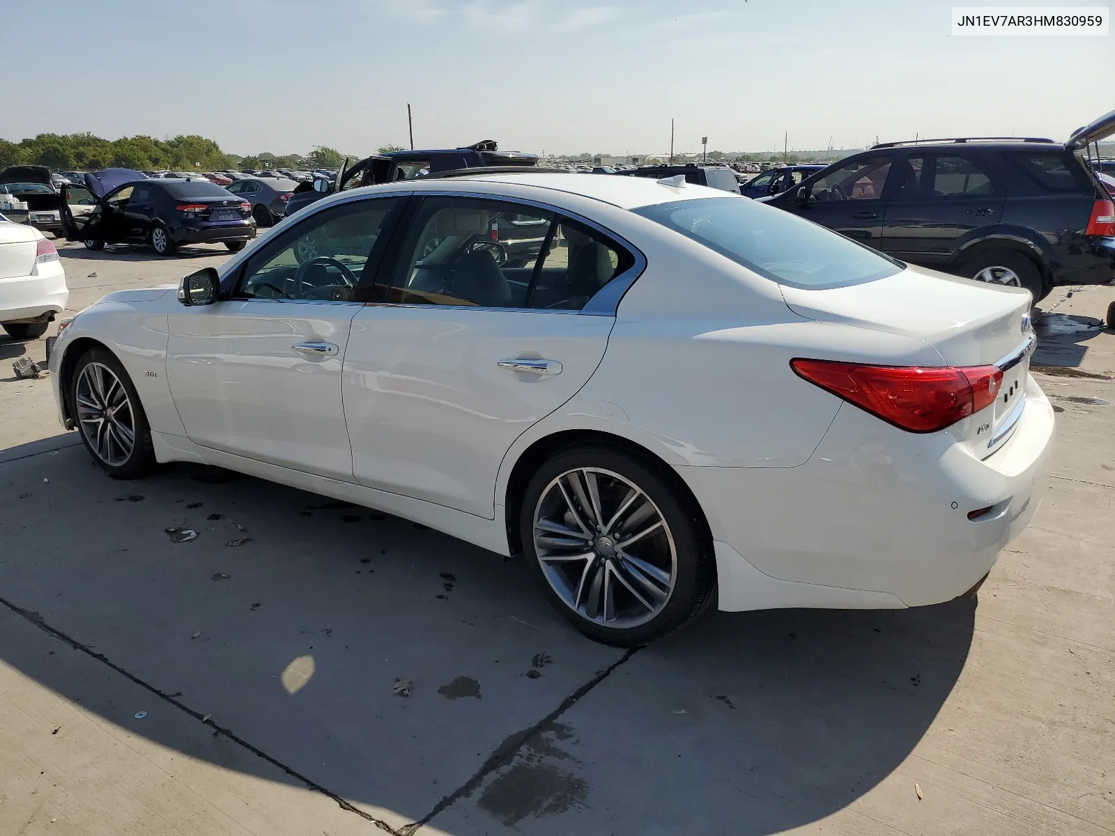 2017 Infiniti Q50 Premium VIN: JN1EV7AR3HM830959 Lot: 66746354