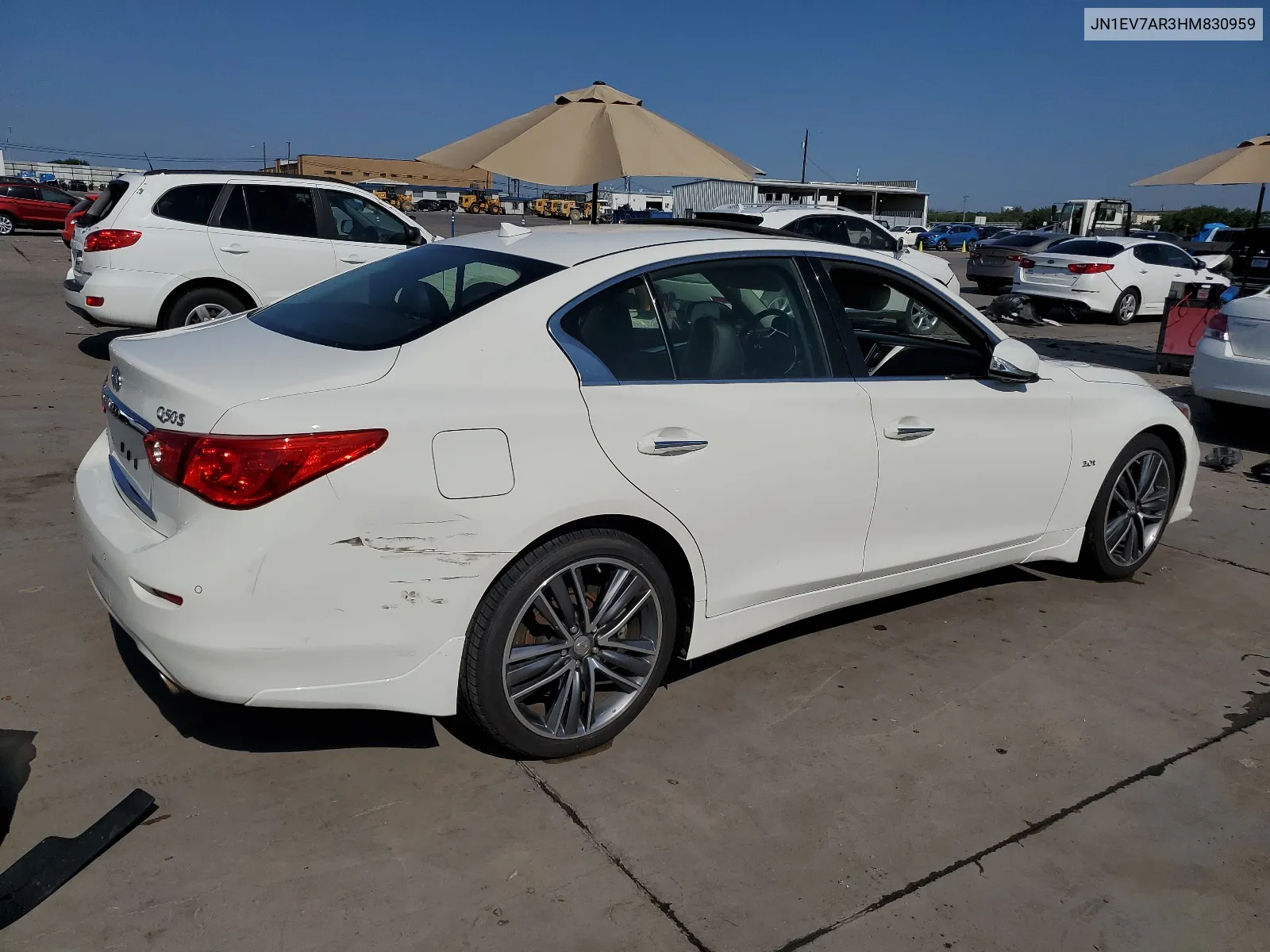 JN1EV7AR3HM830959 2017 Infiniti Q50 Premium