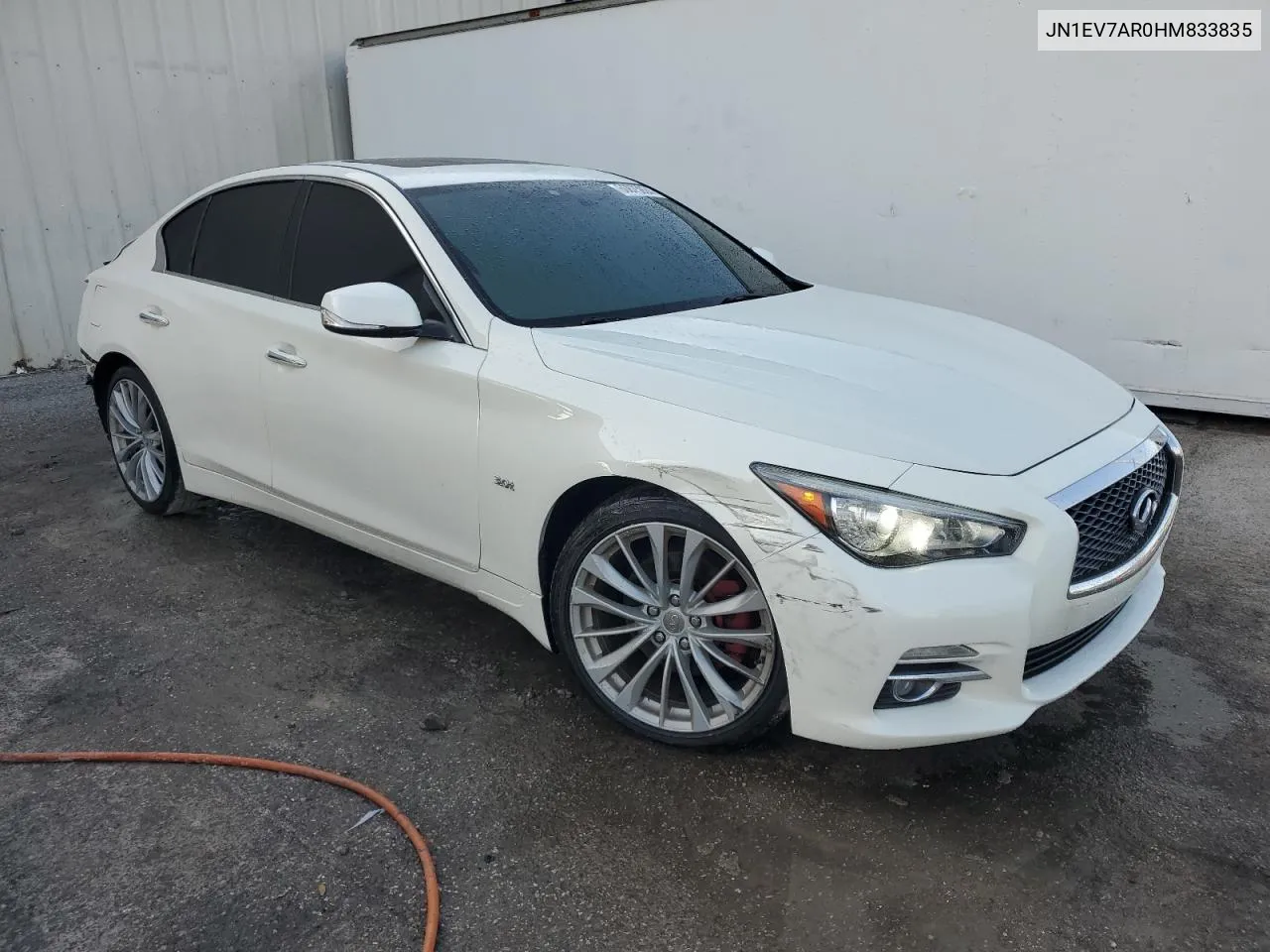 JN1EV7AR0HM833835 2017 Infiniti Q50 Premium