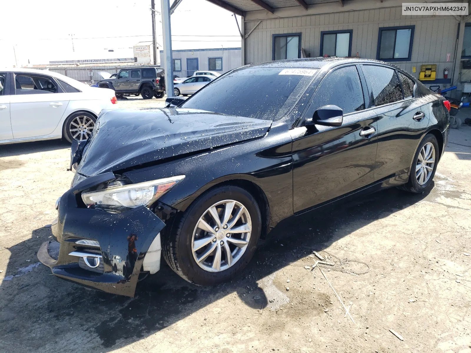 JN1CV7APXHM642347 2017 Infiniti Q50 Base