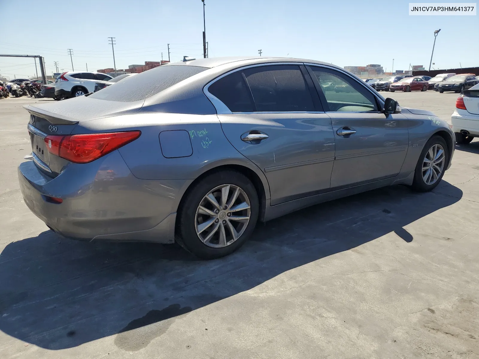 JN1CV7AP3HM641377 2017 Infiniti Q50 Base