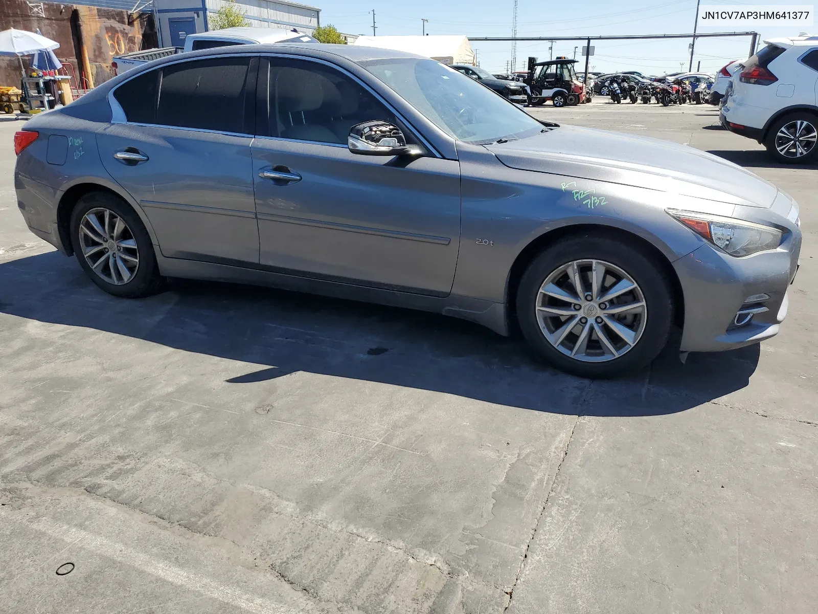 JN1CV7AP3HM641377 2017 Infiniti Q50 Base