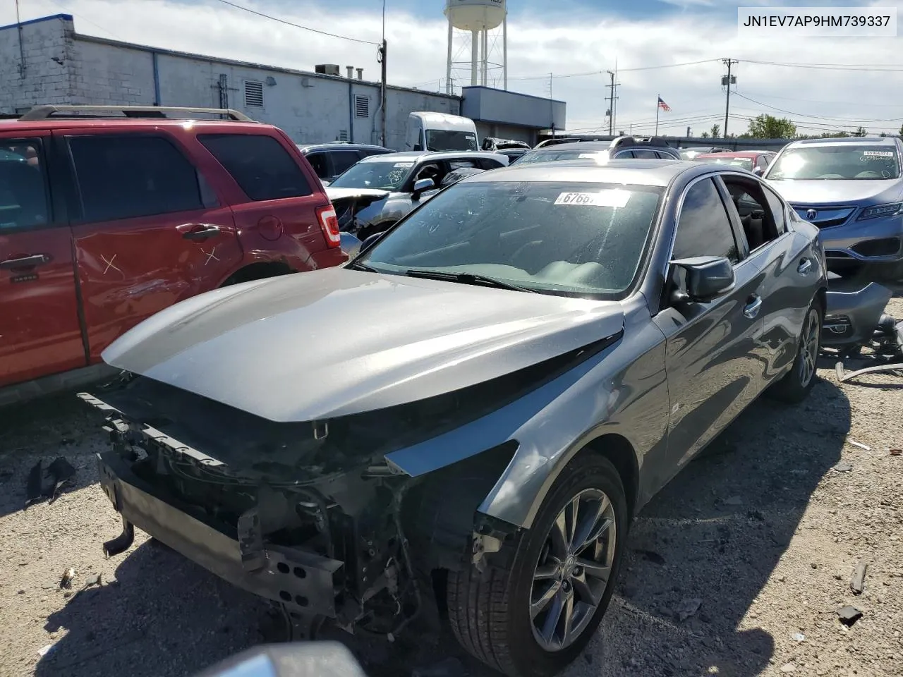 2017 Infiniti Q50 Premium VIN: JN1EV7AP9HM739337 Lot: 67667384