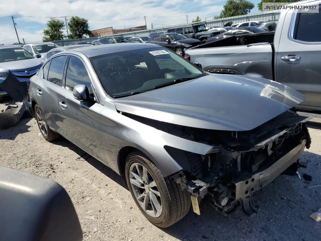 JN1EV7AP9HM739337 2017 Infiniti Q50 Premium